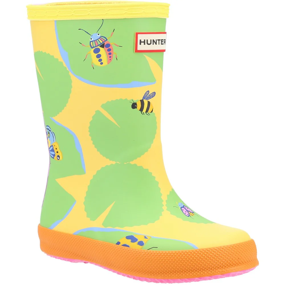 Hunter First Classic Lilly Pad Wellington Boot