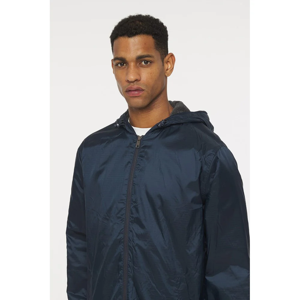 Dickies Fleece Lined Nylon Hooded Jacket - Image 5