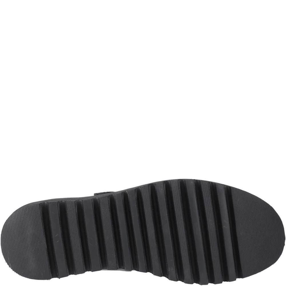 Hush Puppies Florrie T-Bar Patent XL Senior School Shoes - Image 3