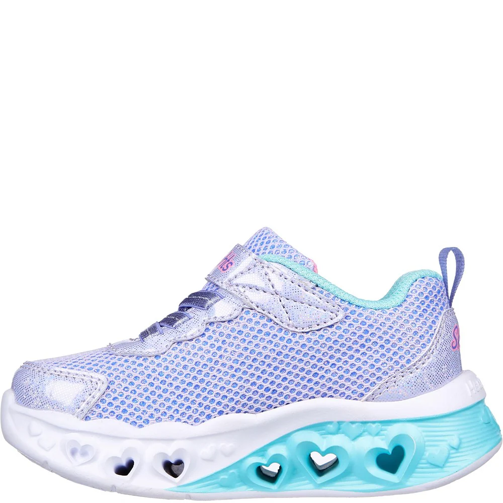 Skechers Flutter Heart Lights Bring Sparkle Trainers - Image 5