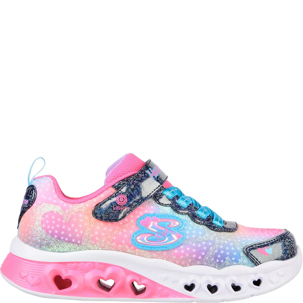 Skechers Flutter Heart Lights Simply Love Trainers - Image 3