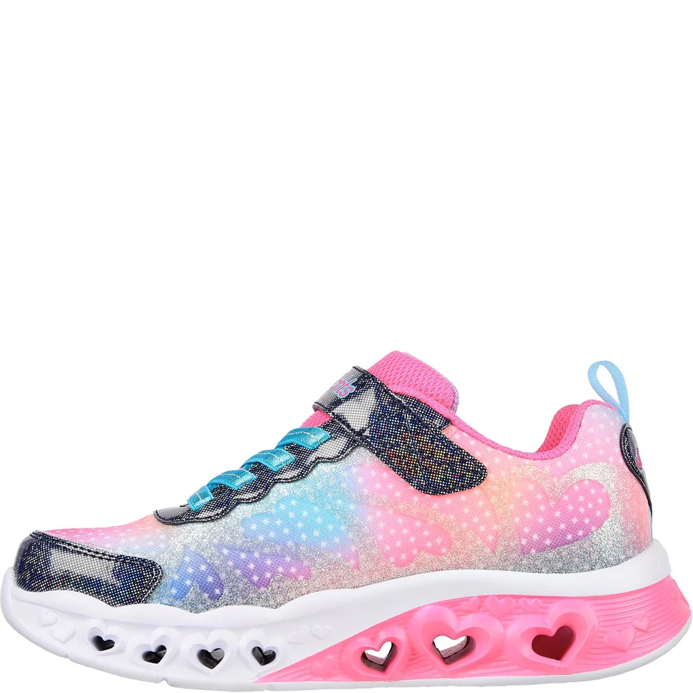 Skechers Flutter Heart Lights Simply Love Trainers - Image 5
