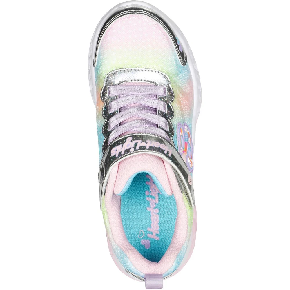 Skechers Flutter Heart Lights Simply Love Trainers - Image 4