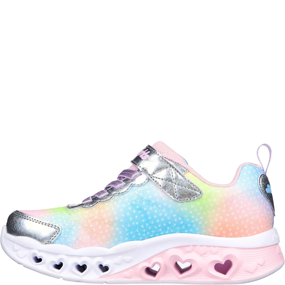 Skechers Flutter Heart Lights Simply Love Trainers - Image 5