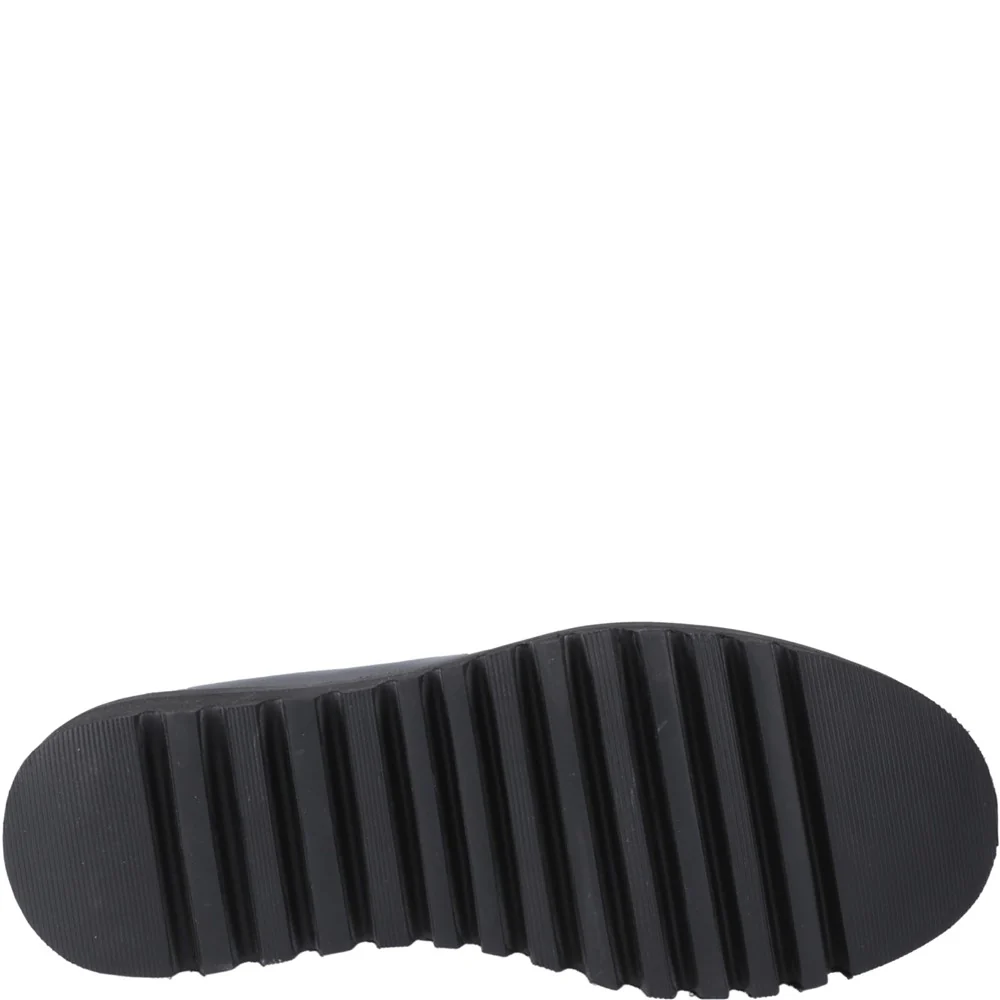 Hush Puppies Francis Loafer Patent Senior School Shoes - Image 3