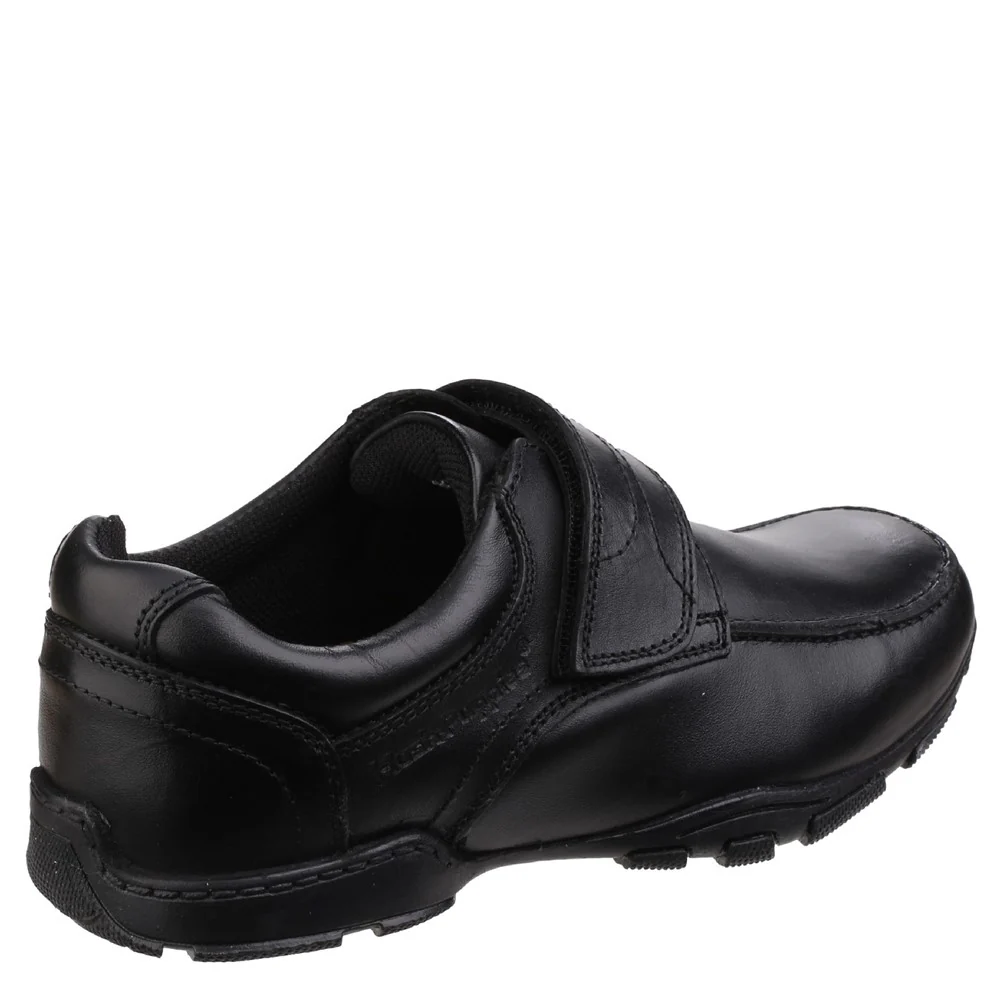 Hush Puppies Freddy Single Fit Junior School Shoes - Image 2