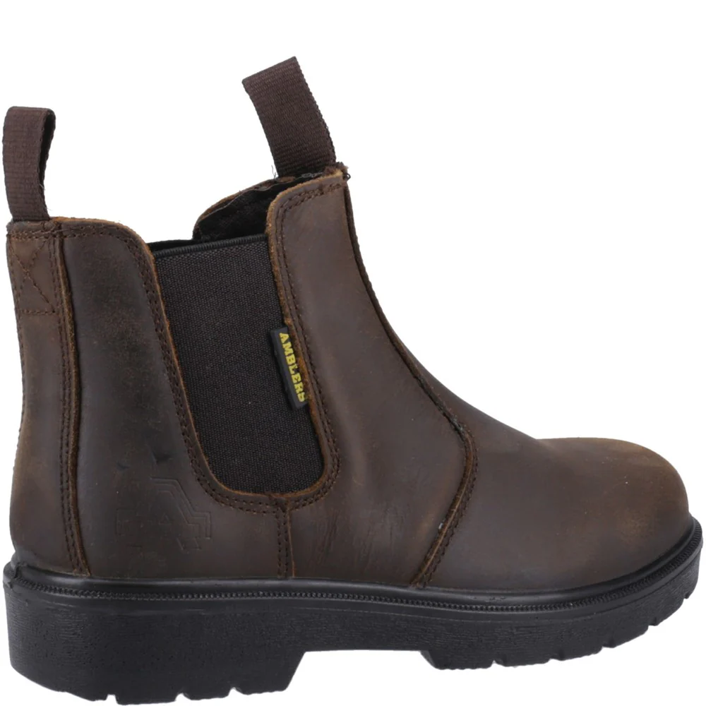 Amblers Safety FS128 Hardwearing Pull On Safety Dealer Boot Size 10.5 - Image 2