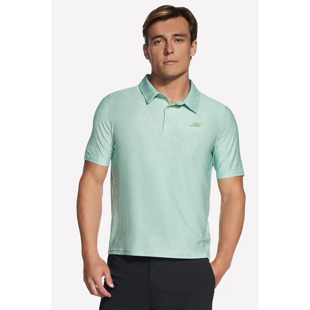 Skechers GO DRI All Day Printed Polo Shirt