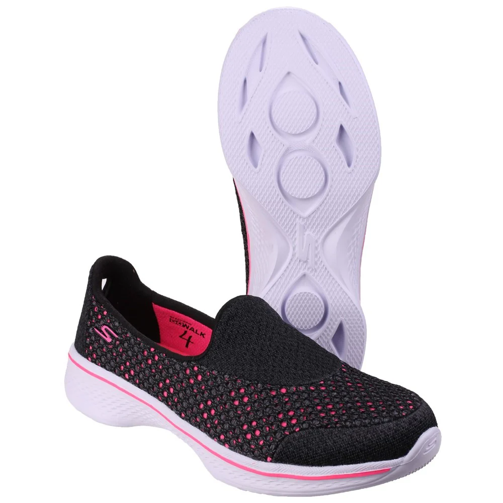 Skechers Go Walk 4 Kindle Slip On Trainer - Image 3