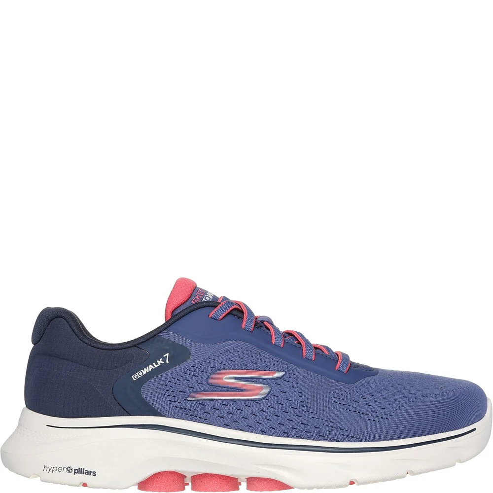 Skechers GO WALK 7 - Cosmic Waves Trainers - Image 5