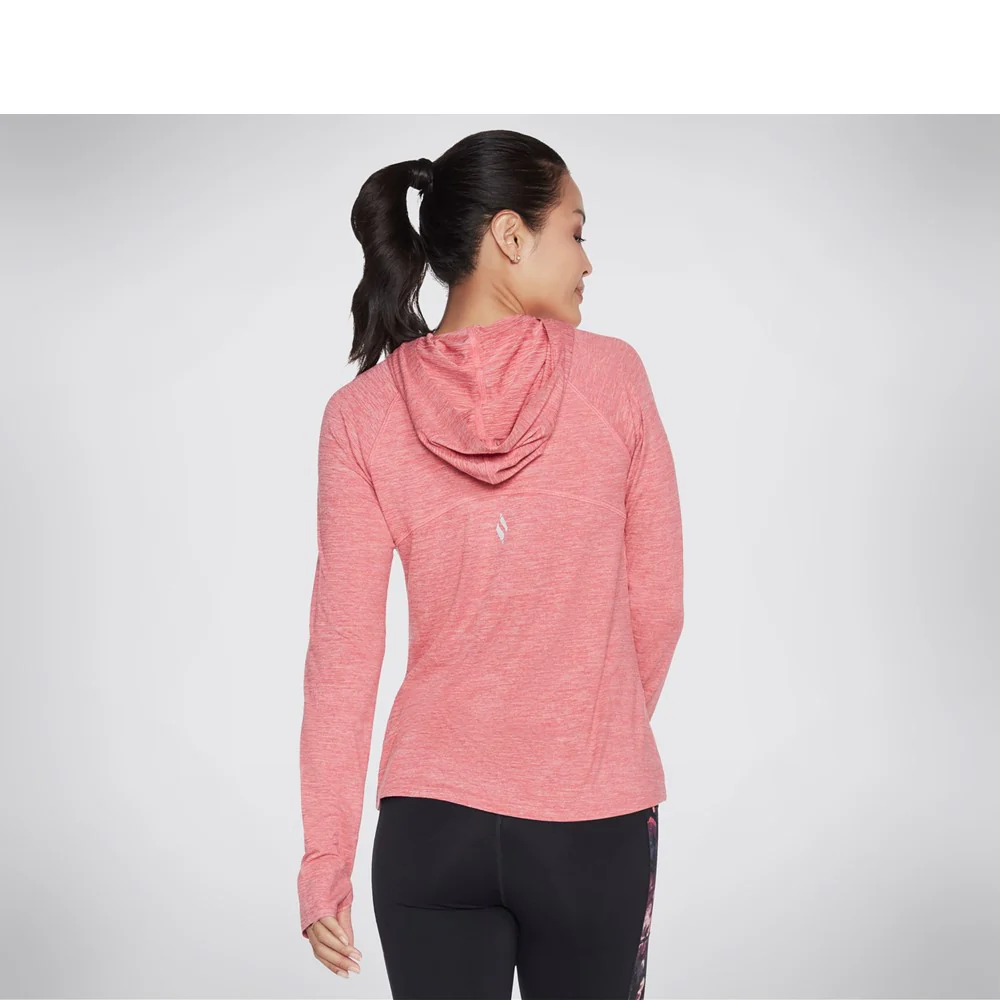 Skechers Godri Brisk Escape Hooded Long Sleeve Top - Image 2