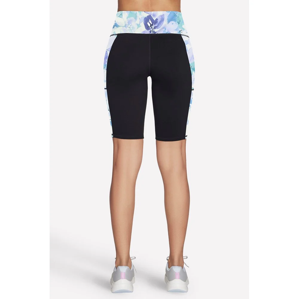 Skechers GoWalk Seascape Floral 10" Bike Short - Image 2