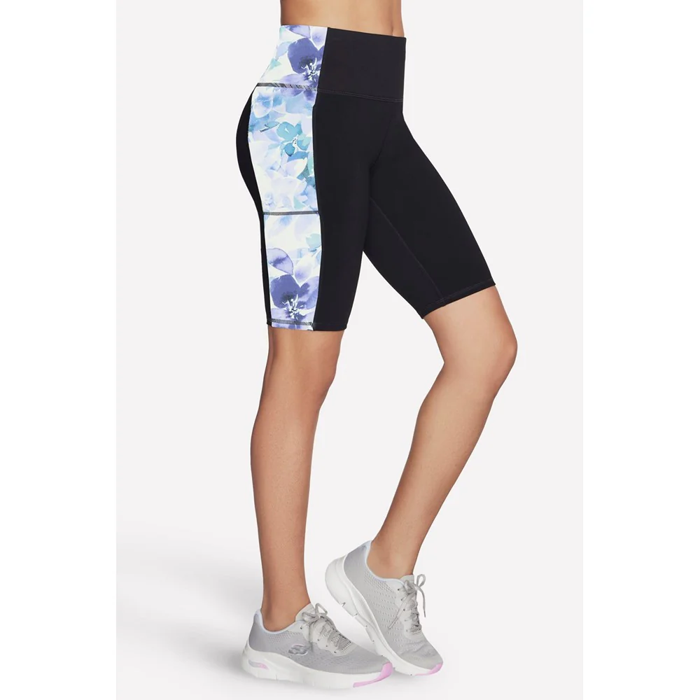 Skechers GoWalk Seascape Floral 10" Bike Short - Image 3