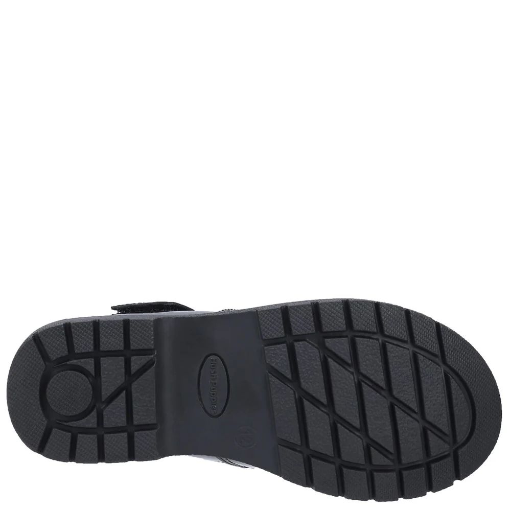 Hush Puppies Gracie Senior Patent School Shoes - Image 3
