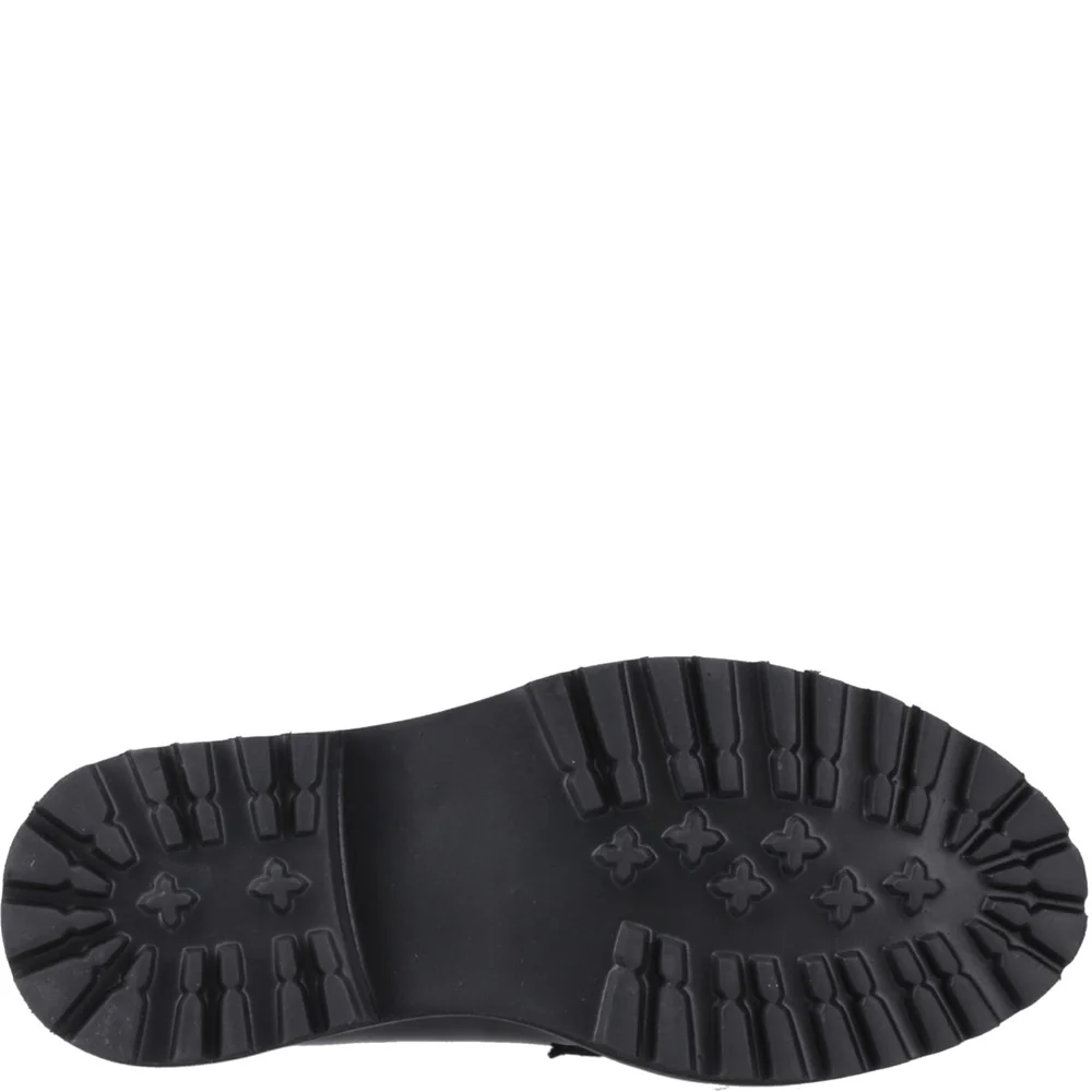Hush Puppies Grazia Loafer Patent Junior School Shoes - Image 3
