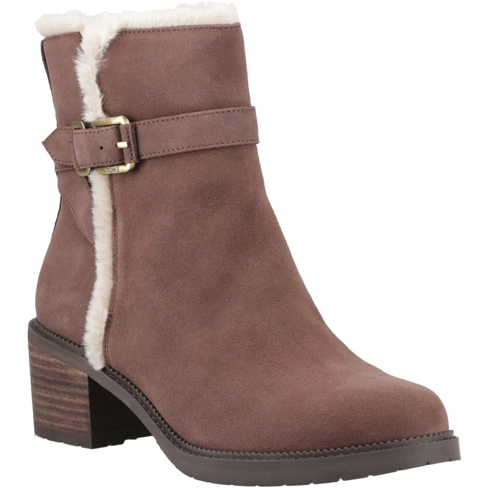 TOMS Hailey Buckle Ankle Boots