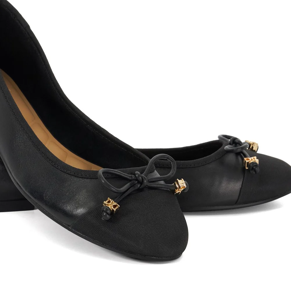 Dune Hallo Wide Fit Ballerinas - Image 5