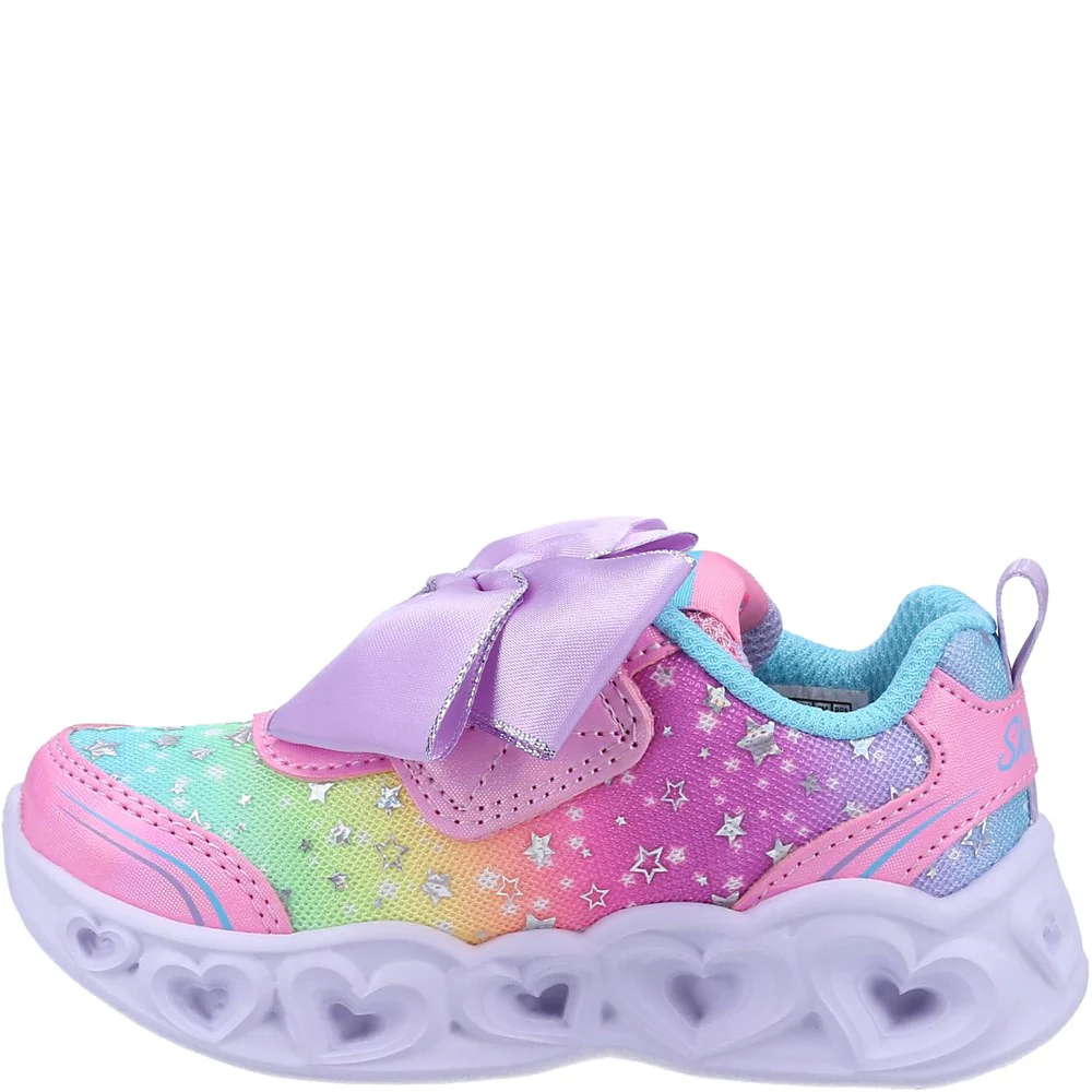 Skechers Heart Lights Trainers - Image 6