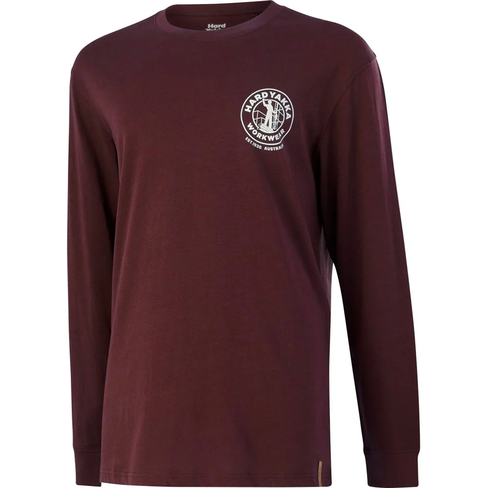 Hard Yakka Heritage Icon Long Sleeve Tee - Image 3