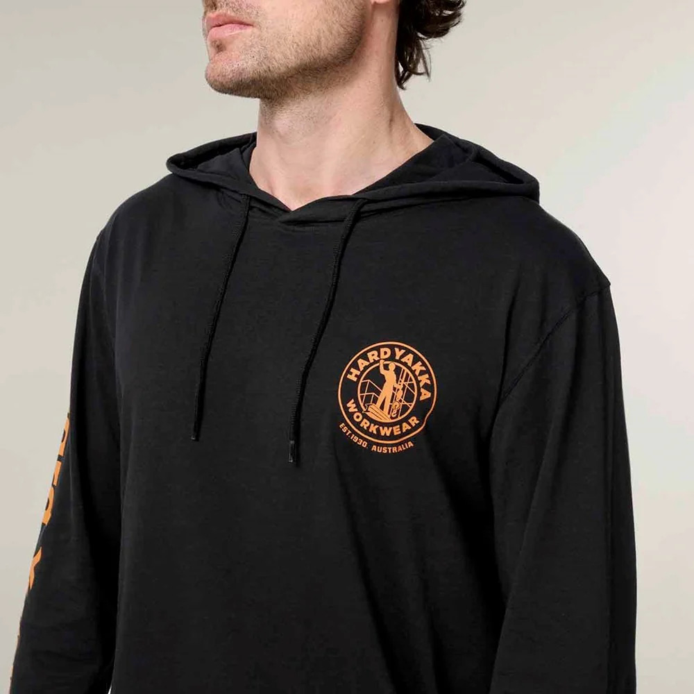 Hard Yakka Heritage Icon Lightweight Hoodie - Image 3