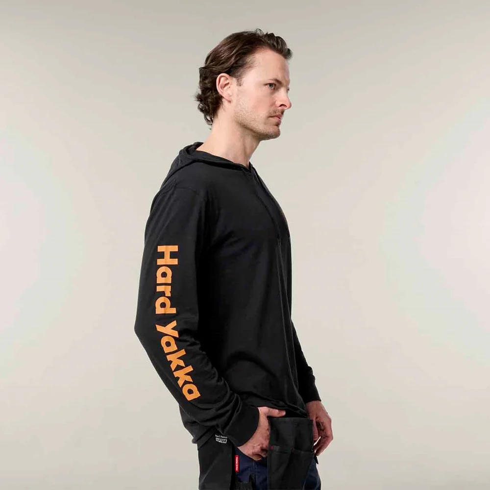 Hard Yakka Heritage Icon Lightweight Hoodie - Image 4