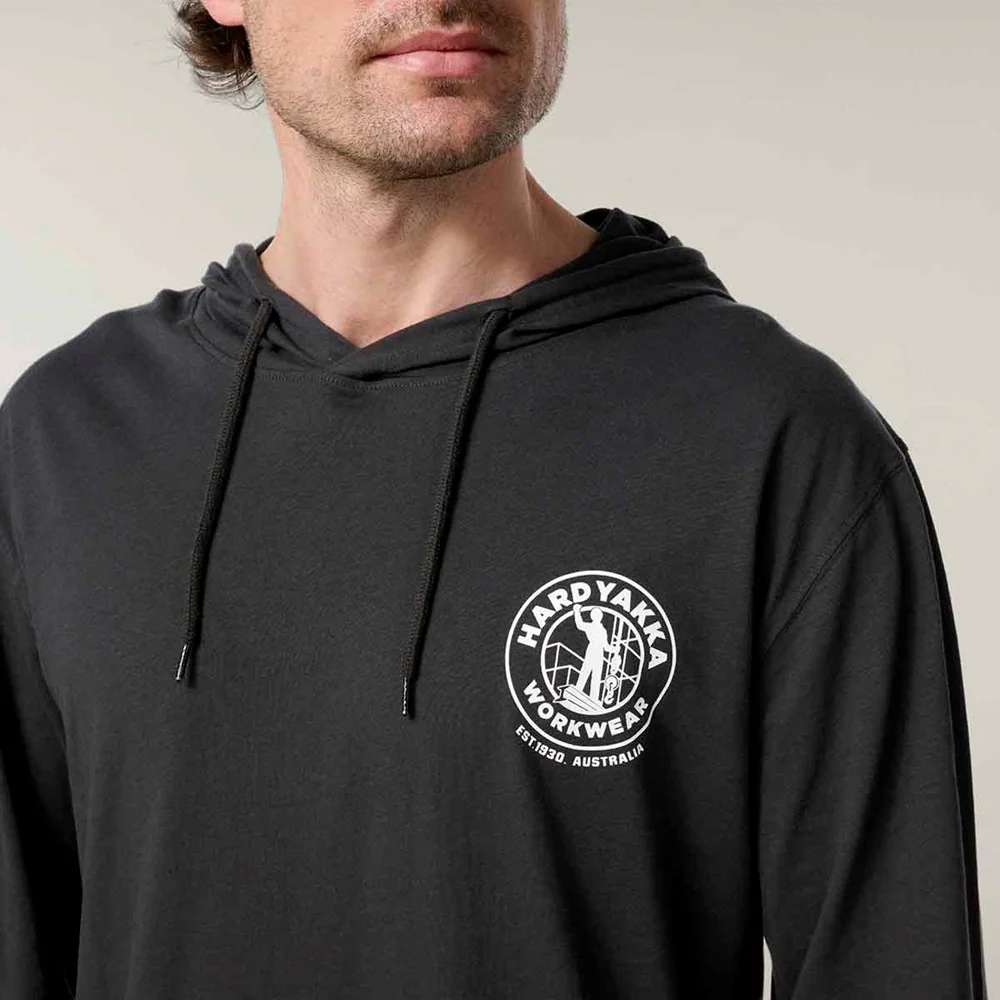 Hard Yakka Heritage Icon Lightweight Hoodie - Image 3
