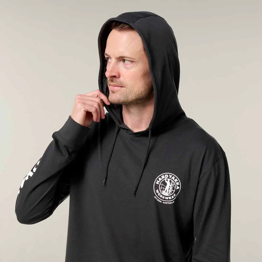 Hard Yakka Heritage Icon Lightweight Hoodie - Image 5