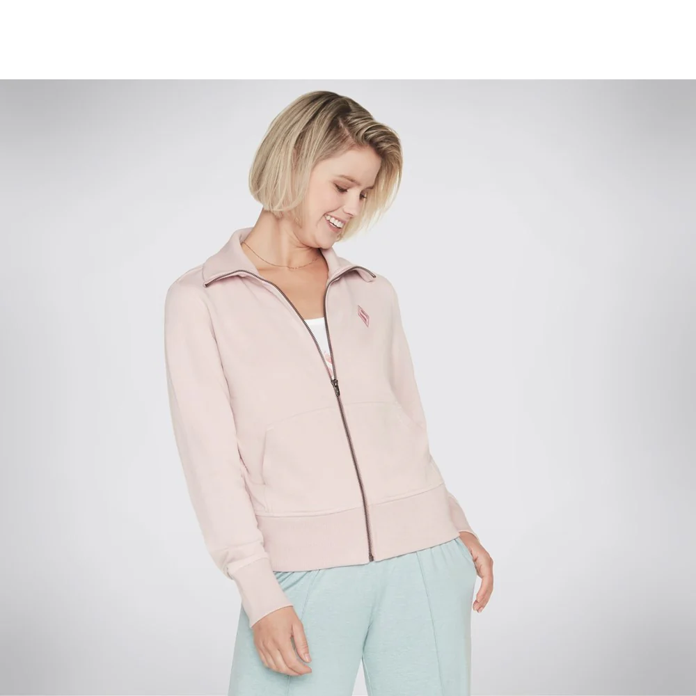 Skechers Hoodless Hoodie Diamond Jacket - Image 3