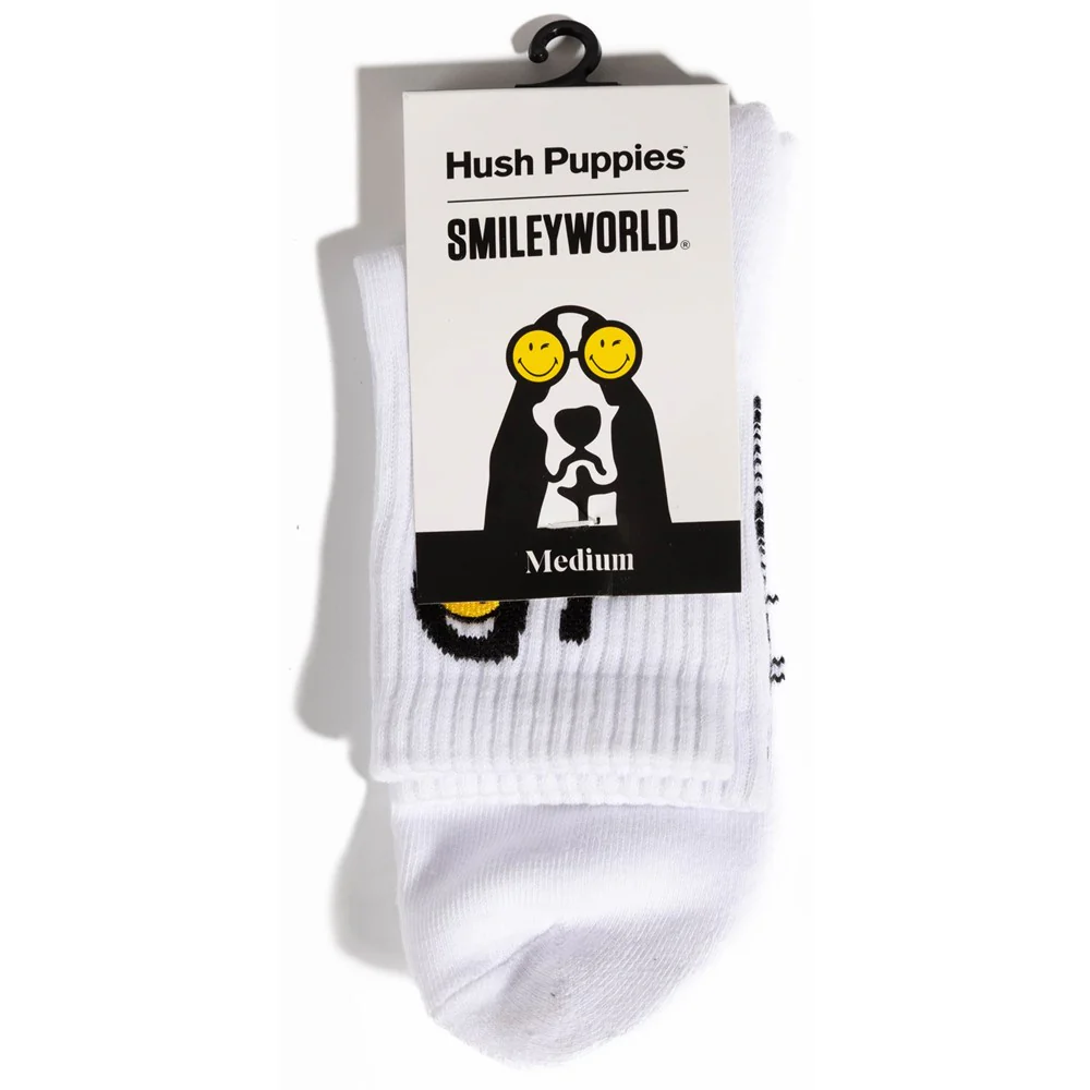 Hush Puppies HP Mens Logo Smiley Sock - Image 2