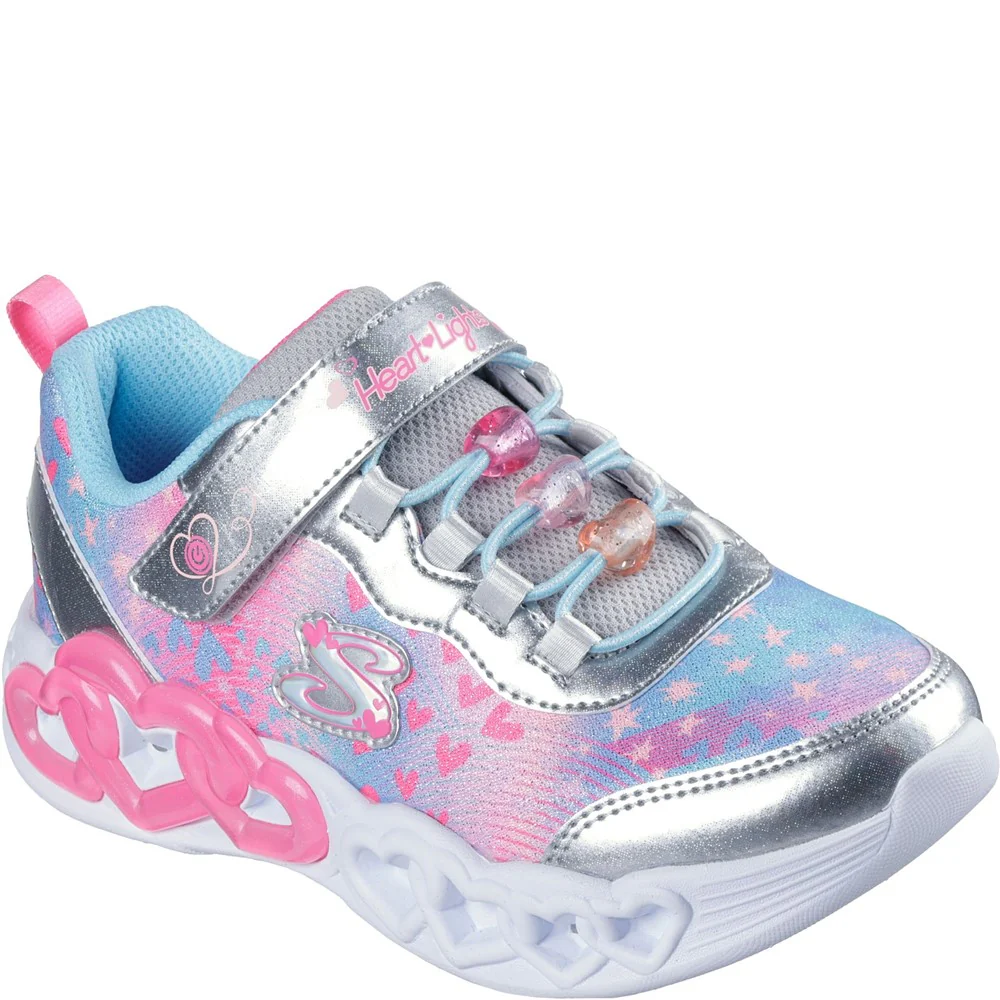 Skechers Infinite Heart Lights Heart Jewels Trainer