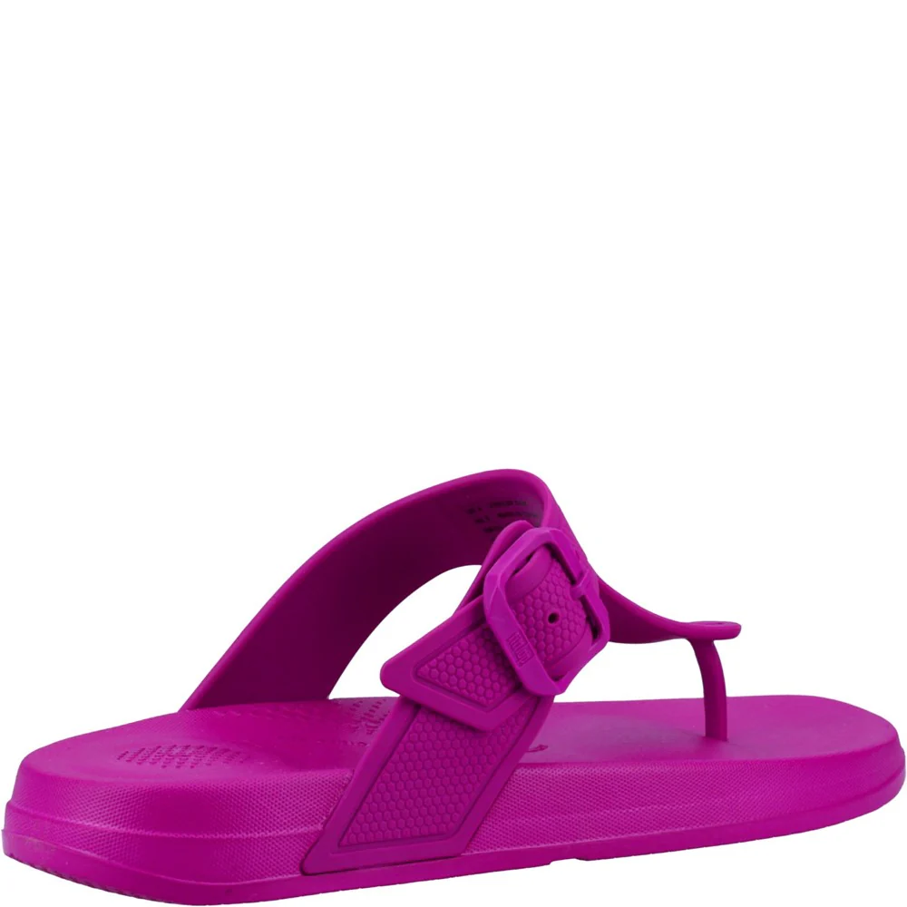 Fitflop iQUSHION Adjustable Buckle Flip-Flops - Image 2