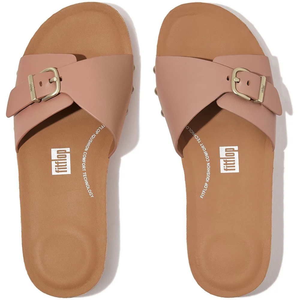 Fitflop iQushion Adjustable Buckle Slides - Image 4
