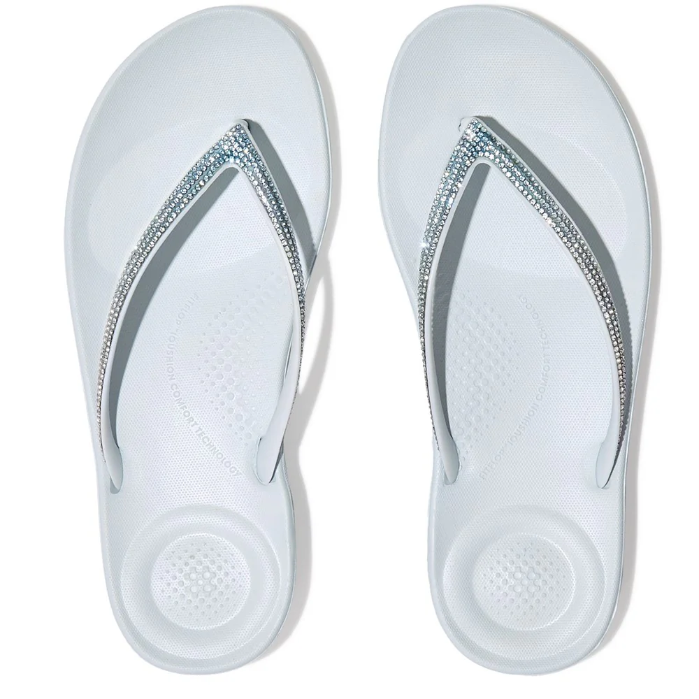 Fitflop iQushion Ombre Sparkle Flip Flops - Image 3