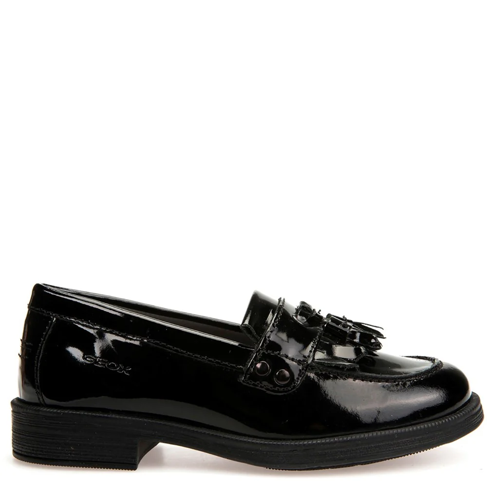 Geox J Agata A Slip On Senior School Shoes - Image 5