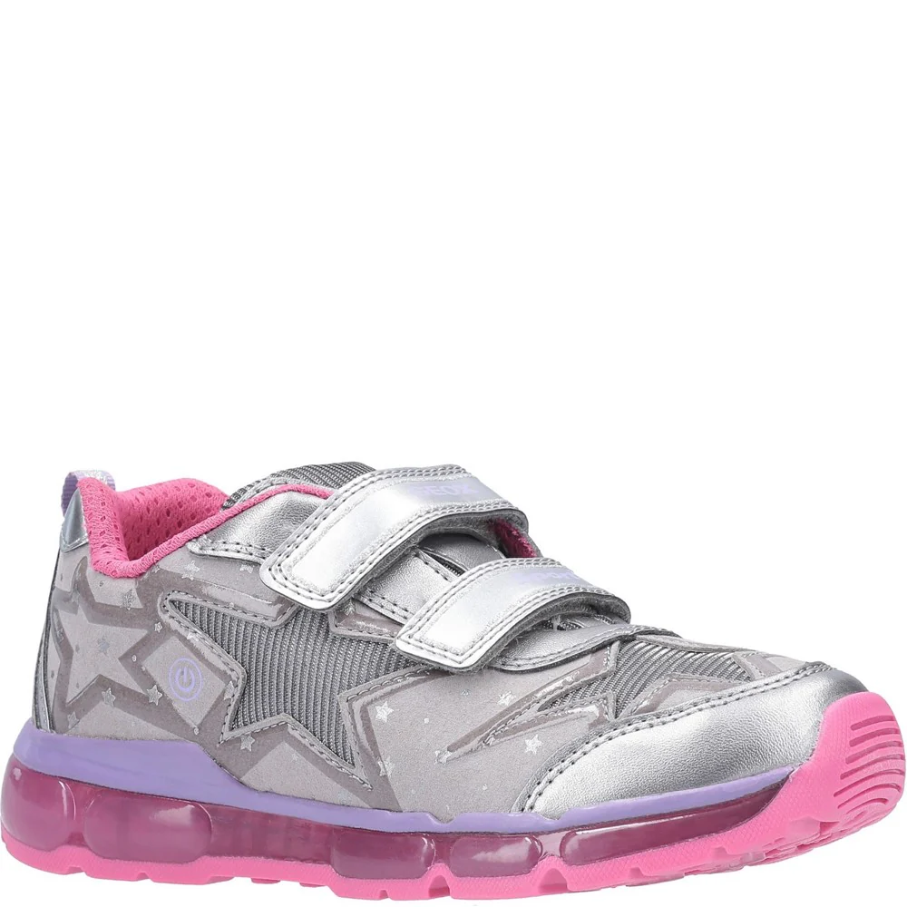 Geox J Android Girl B Touch Fastening Trainer
