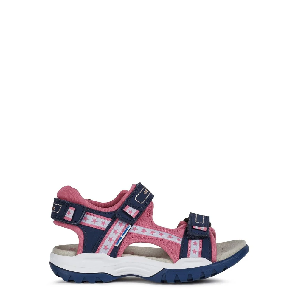 Geox J Borealis Girl A Touch Fastening Sandal - Image 4