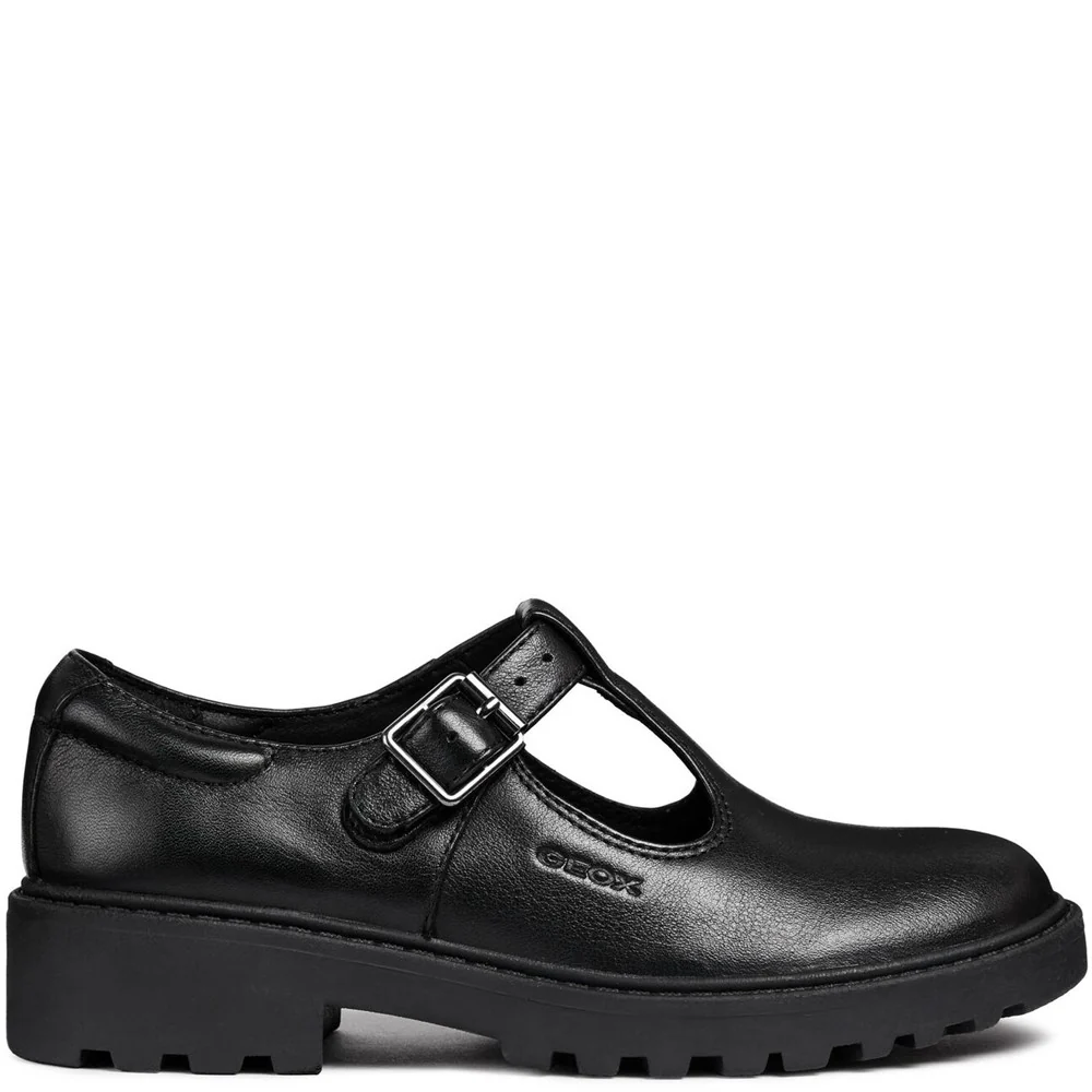 Geox J Casey G. E Buckle Infant School Shoes - Image 4