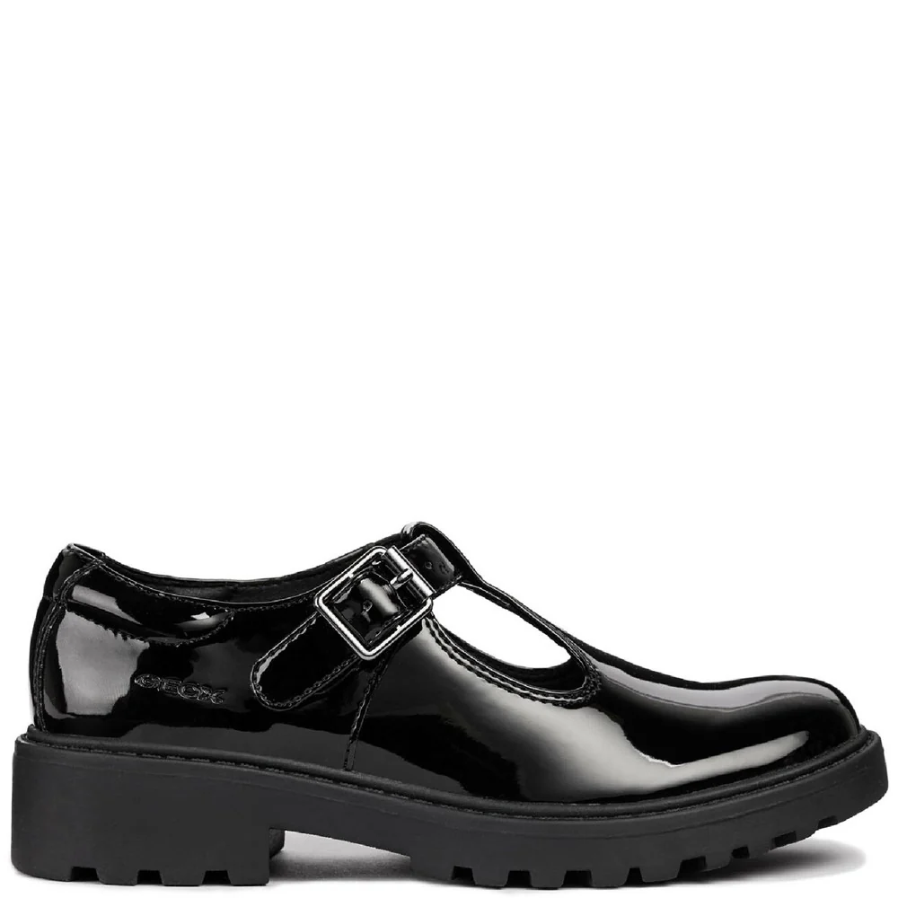 Geox J Casey G. E Buckle Infant School Shoes - Image 4