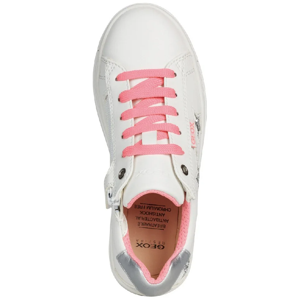 Geox J Rebecca Girl B Lace Up Trainer - Image 5