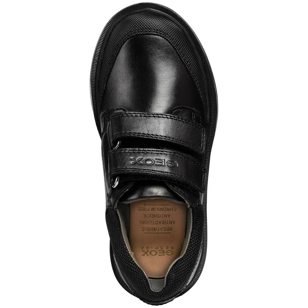 Geox J Riddock B. F Touch Fastening Junior School Shoes - Image 6
