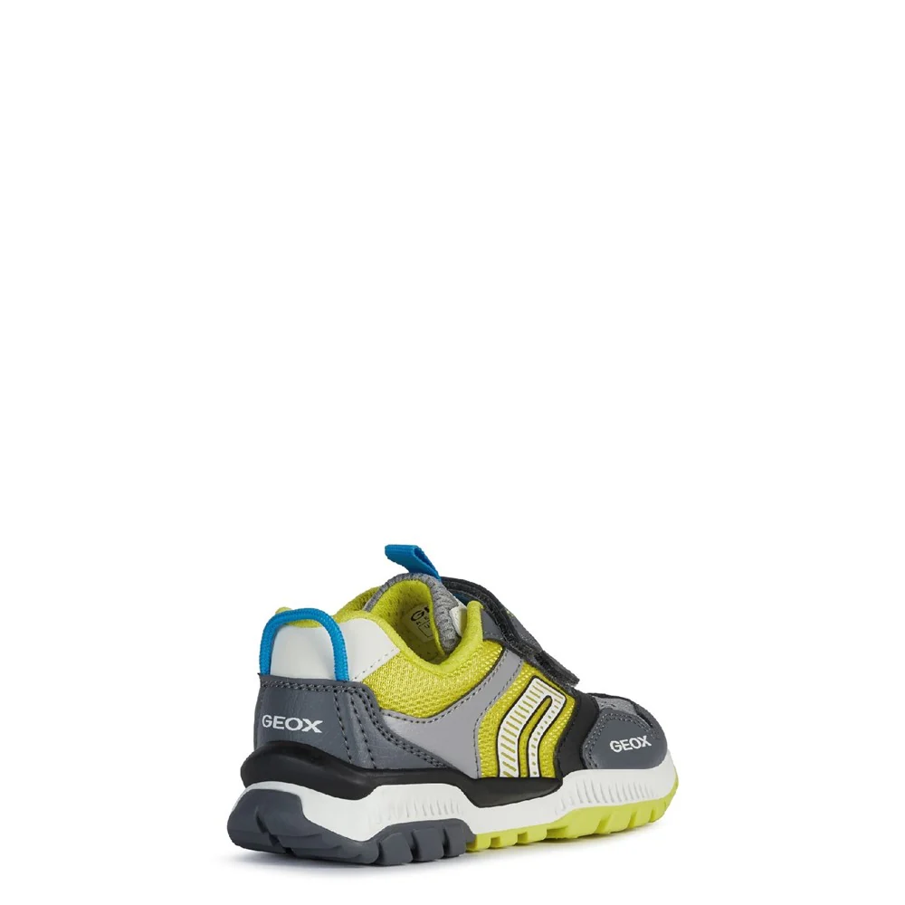 Geox J Tuono Boy A Touch Fastening Trainer - Image 2
