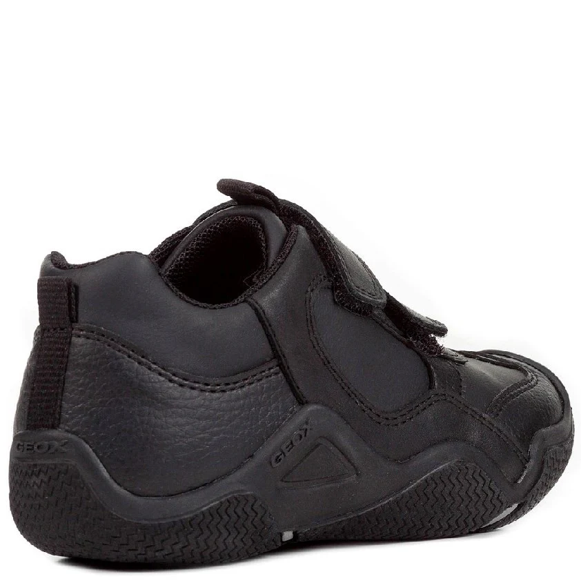 Geox J Wader A Touch Fastening Junior School Shoes - Image 2
