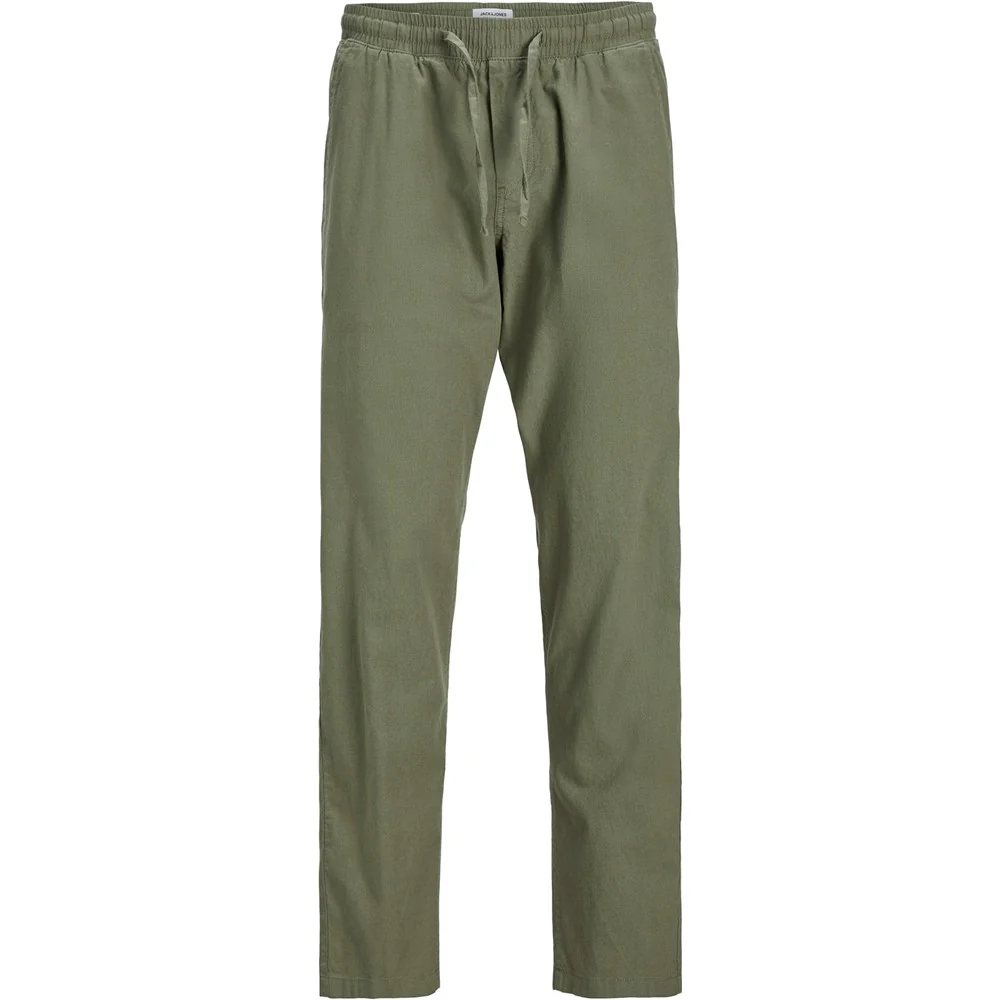 Jack & Jones Linen blend relaxed fit trousers - Image 3