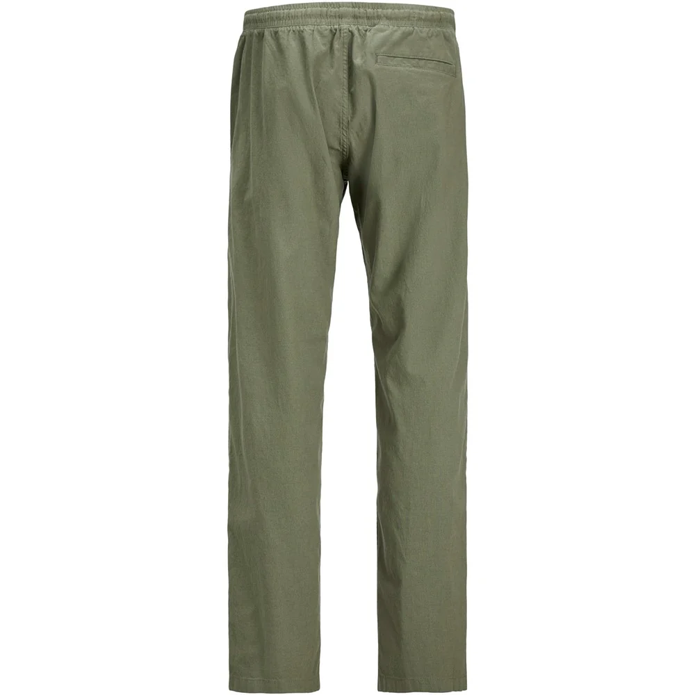 Jack & Jones Linen blend relaxed fit trousers - Image 4