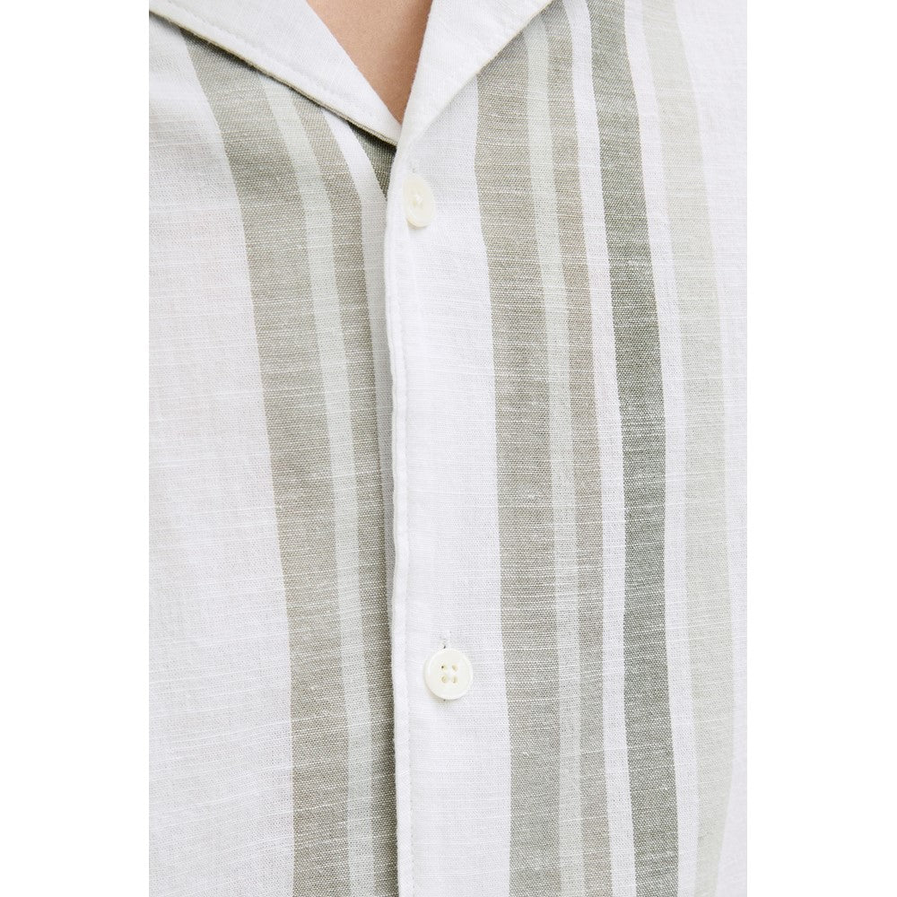 Jack & Jones Premium revere collar linen shirt - Image 7