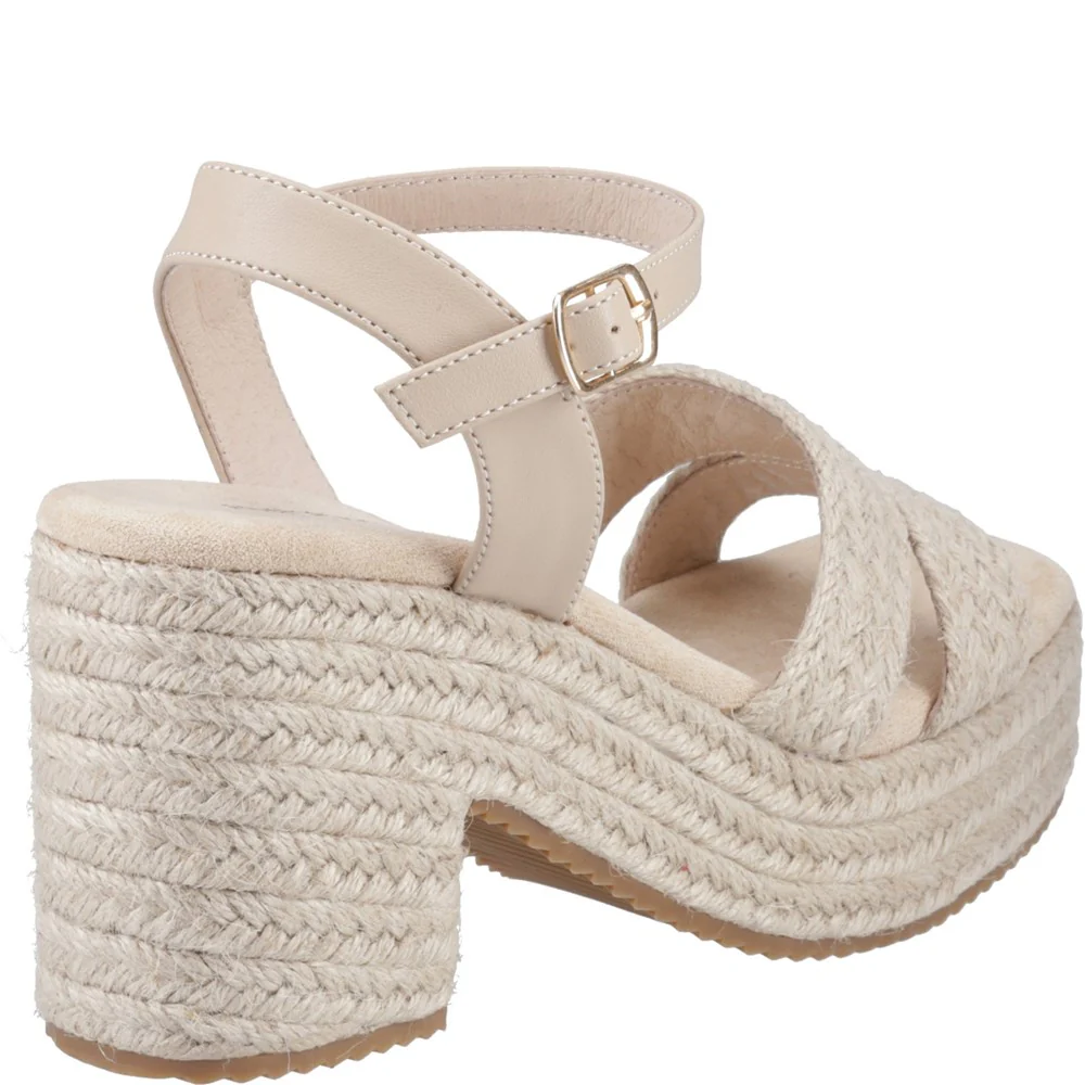 Hush Puppies Jamelia Espadrille Heel Sandal - Image 2