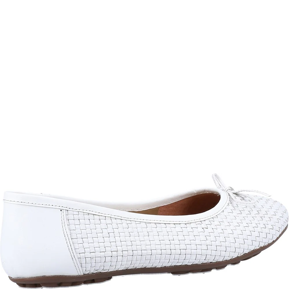 Hush Puppies Janelle Woven Ballerina - Image 2