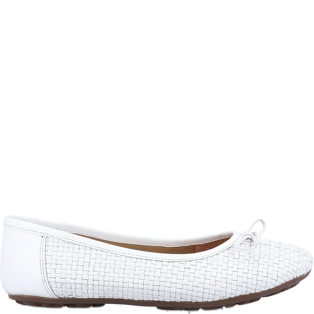 Hush Puppies Janelle Woven Ballerina - Image 4