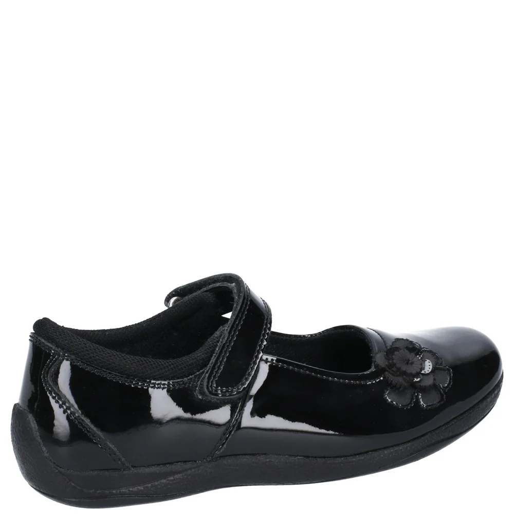 Hush Puppies Jessica Junior Patent School Shoes - Image 2