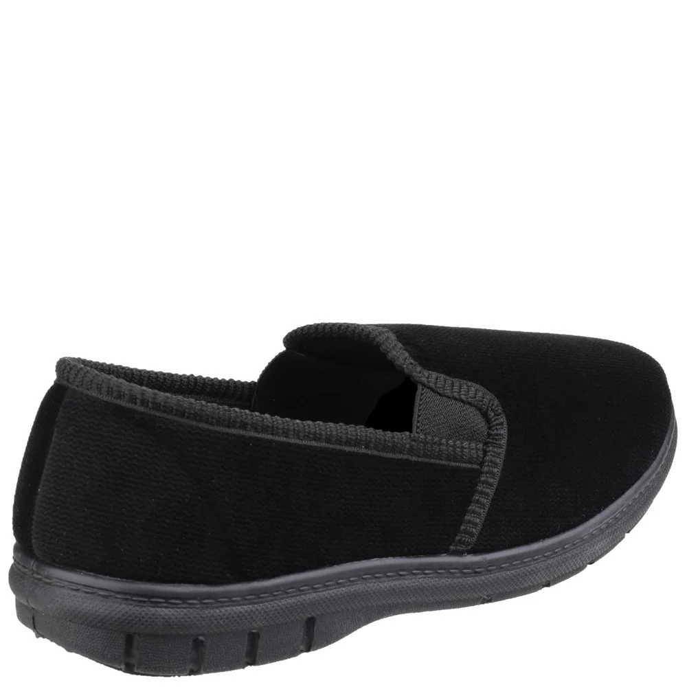 Fleet & Foster John Twin Gusset Memory Foam Slipper - Image 2